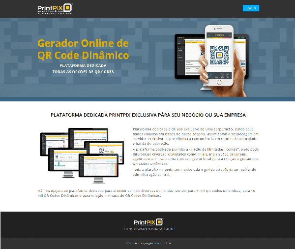 Planos e Valores da PrintPIX | Escolha o Seu