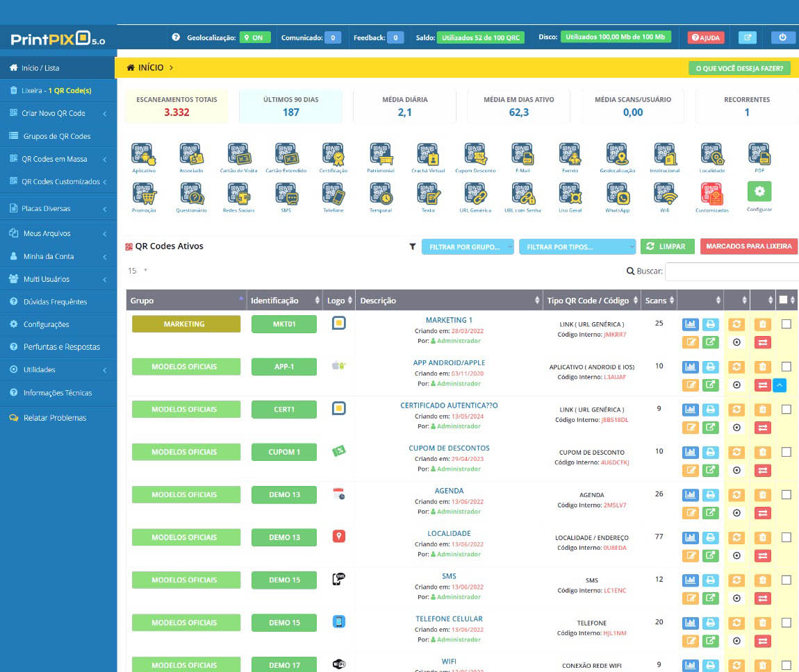 QR Code Dinâmico com Controle Total em Uso | PrintPIX