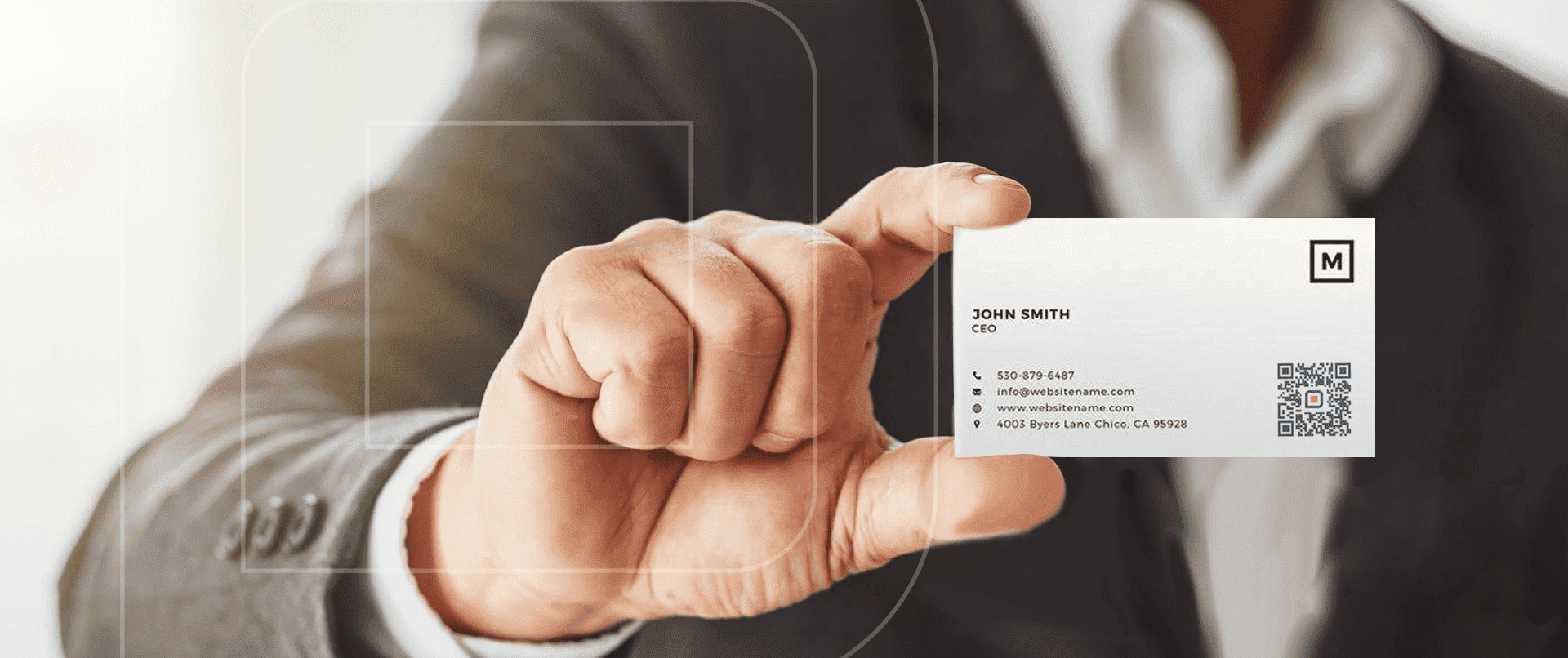 QR Code Dinâmico em Cartões de Visita